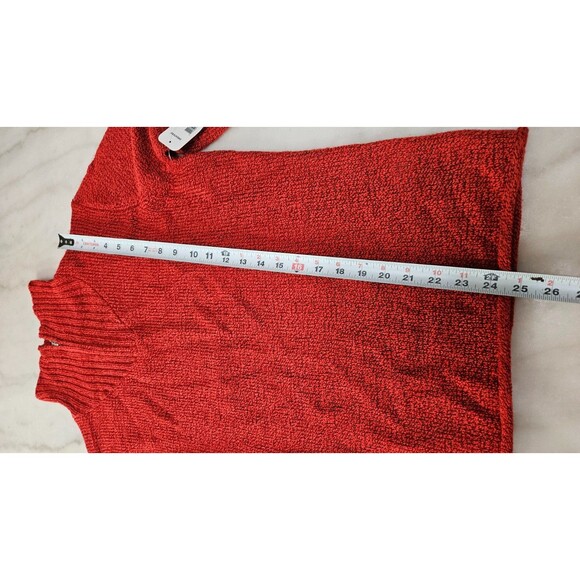 NWT Indigo Red Mock Neck Long Sleeves Pullover Women's Sweater Size L - Picture 3 of 10